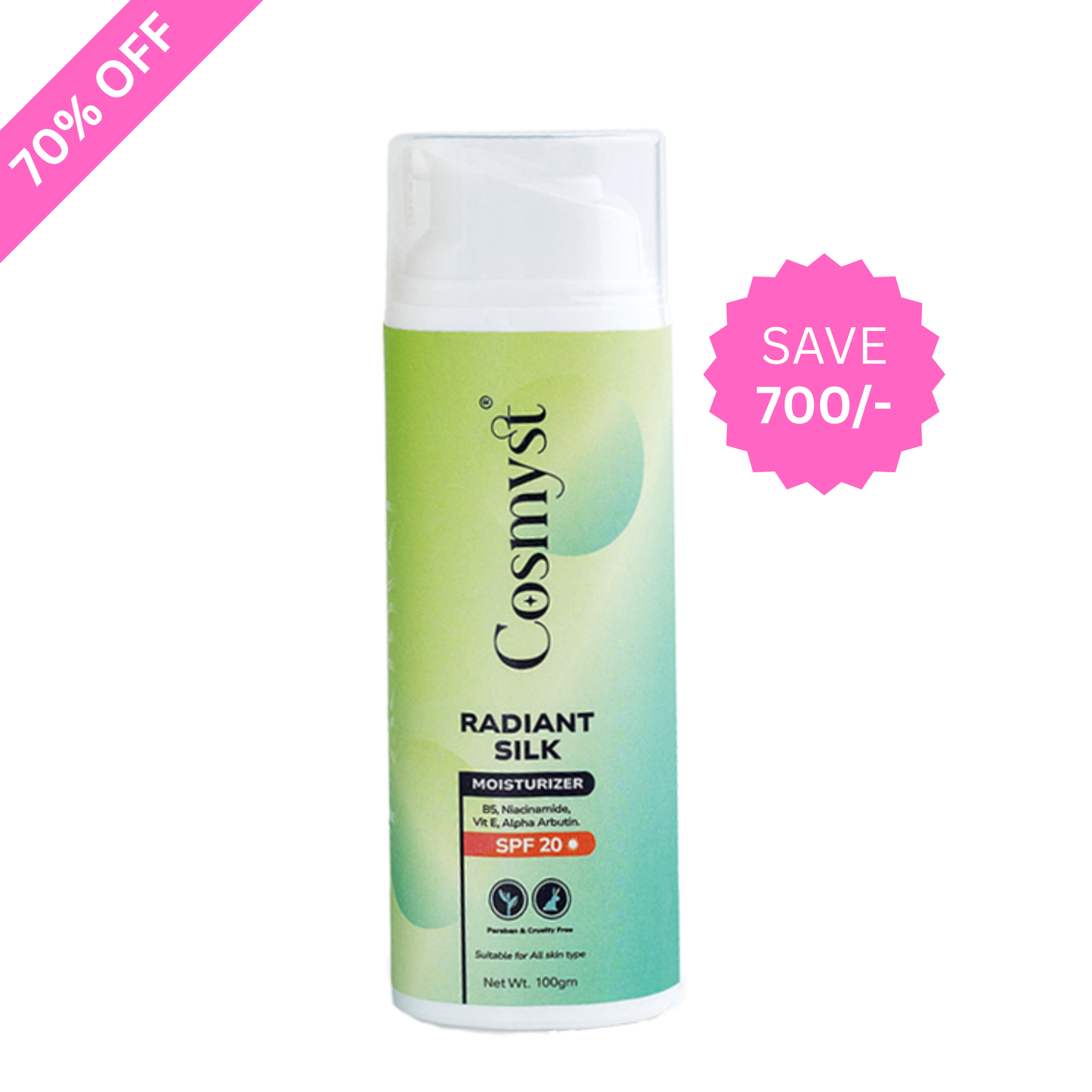 Radiant Silk – Moisturizer