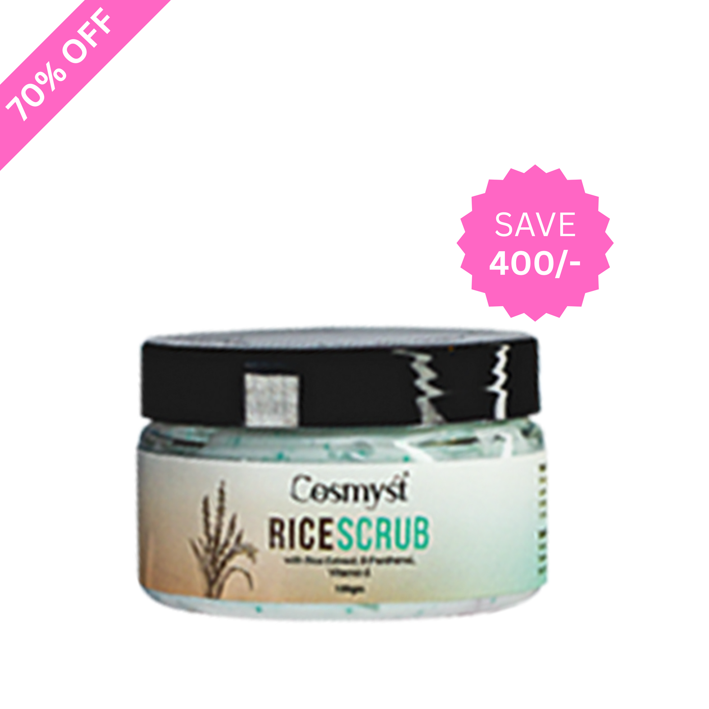 Rice scrub