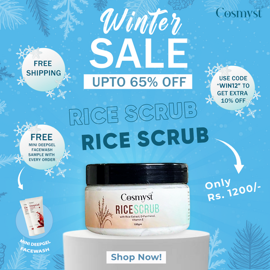 Rice scrub