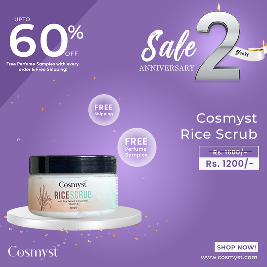 Rice scrub