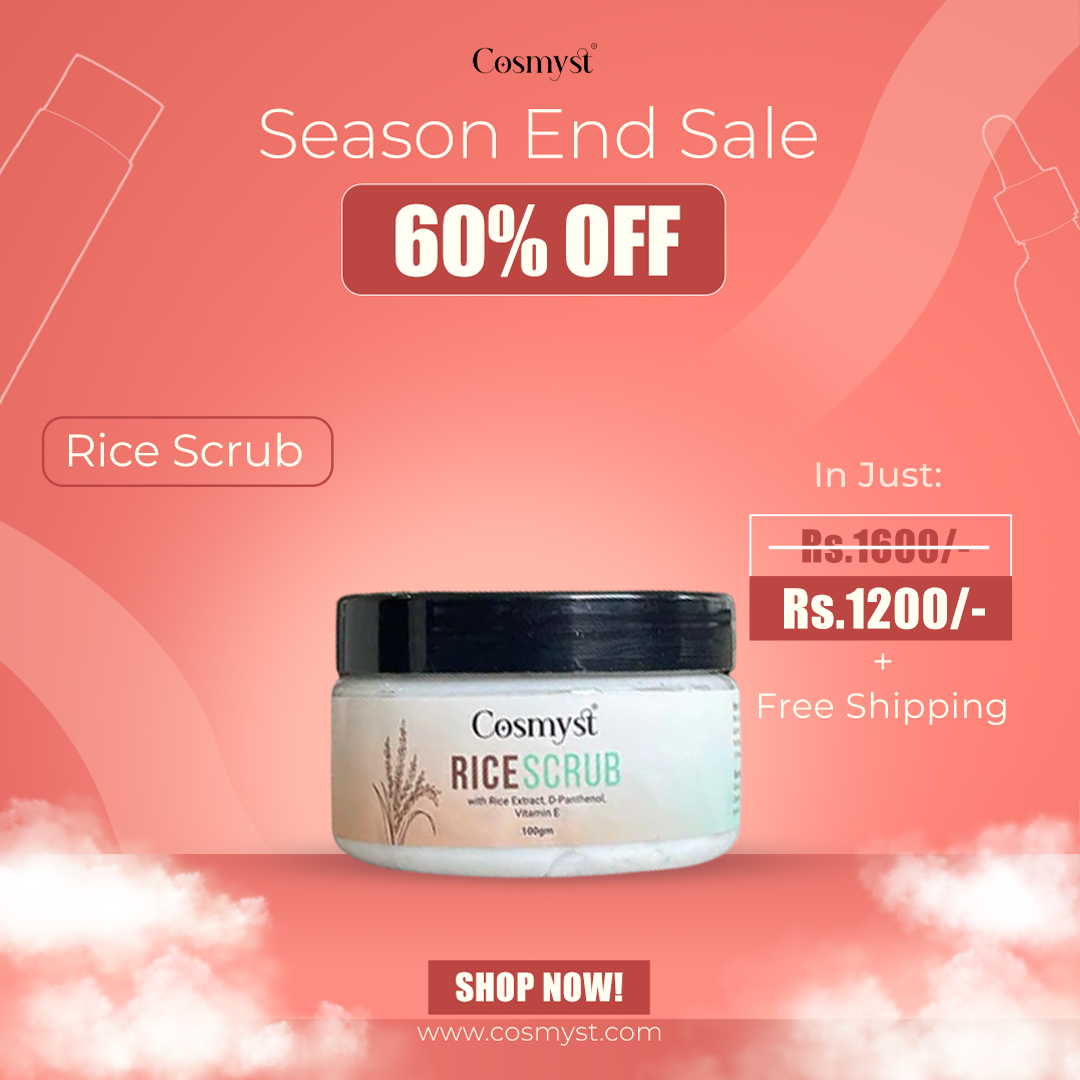 Rice scrub