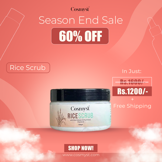 Rice scrub
